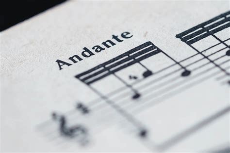 andante meaning music: The Symphony of Words and Notes