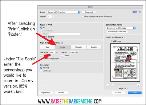 how to print poster size on home printer and why is it important to choose the right paper for your project