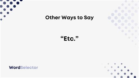 is it okay to use etc in an essay