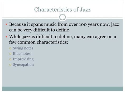 What Are the Characteristics of Jazz Music? And Its Endless Appreciation